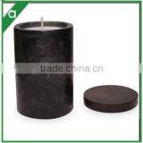 Chocolate-brown Flameless Candles With Classic Lid thumbnail-1