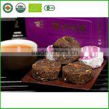 Handmade Ripe Puer Tea 5g Mini Tuo Tea Cooked pu er Cha Chinese Gifts Food Box Menghai Glutinous Rice Fragrant thumbnail-1