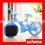 UCHOME Plastic Mini Cartoon Funny Creative Table Wake Up Bike Cycle Bicycle Alarm Clock thumbnail-6