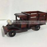 Custom Lovely Nice-looking Kids Wooden Toys Mini Truck Model for Kids thumbnail-5