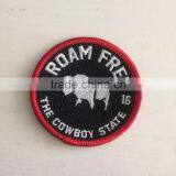 2016 Custom Fashionable High Quality Washable Garments Embroidery Patch Badges thumbnail-6