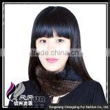 CX-E-28 2016 Wholesale Stock Popular Hair Headband Knitted Mink Fur Scarf thumbnail-1