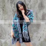 CX-B-65C Hot Sale Knitted Fur Blanket Scarf Shawl Rex Rabbit Fur Dresses Blanket Scarf Pockets thumbnail-5