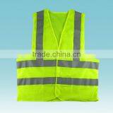 Green Warning Reflective Safety Vest for Worker thumbnail-1