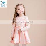 Girl's New Year Party Dress In Stain And Embroidery Fabric 2017 Spring Dress Designs For Girl thumbnail-2