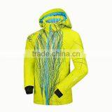 Functional Technical Trendy Style Waterproof Breathable Windbreaker Mens Ski Jacket thumbnail-2