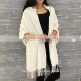 Luxury Brand Scarf Pashmina Echarp Cashmere Scarves Wrap Shawl Winter Women's Neck-warm Long Tassel Wool Scarves thumbnail-5