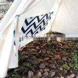 ShiJ Tipi Chevron Cotton Canvas Teepee Tent For Kids thumbnail-5