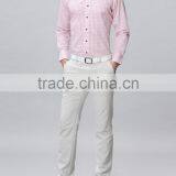 New Design Men Casual Shirts Fancy Plaid Design Wholesale Clothing thumbnail-5