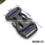 HLD/M208-25mm 1 Inch Plastic POM Buckles Mask Backpack Buckles for Paracord Webbing Side Release Buckles Free Shipping thumbnail-3