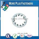 Made in Taiwan Internal Tooth Lock Washer Zinc Plated thumbnail-2