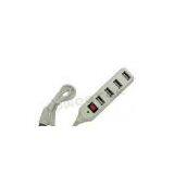 Hi-Speed USB 2.0 4 Ports Hub With 1 ON/OFF Switch (ZW-21008)