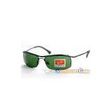 Ray-Ban RB3339-Black Frame With Green Lens thumbnail-1