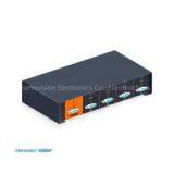 Charmvision VA401R Really Auto Switch 4 Ports VGA Audio Desktop Multi Audio Stereo Auto Synchronization Scan thumbnail-2