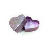 Customized Exquisite Ecofriendly Heart Shape Gift Box Colored Box