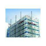 2 x 3 kW Power Aerial Single Lifting Mast Climbing Work Platform for Building Decoration