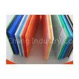 Black / Transparent / Green Rigid Strong Polypropylene PP Flute Board Thickness 2mm-7mm