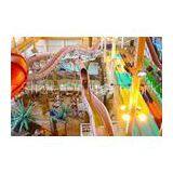 Red / Green Water Park Resort Fiberglass Water Slides , Customized thumbnail-1