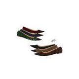 Patent Ballerina Flat Shoes , 39 Size Spring Cow Suede Upper For Shopping thumbnail-1