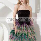 2017 Wholesale Simple Style Imitation Silk Mini-length Prom DressesED137 thumbnail-1