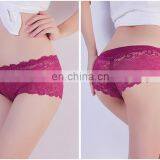 Wholesale Lingerie Lace Underwear Cotton Low Waist Sexy Women Panty thumbnail-2