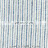 LINEN FABRIC WHITE AND BLUE thumbnail-1