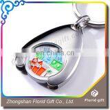 Promotional Metal Euro Coin Key Chain,Trolley Token Coin Key Chain thumbnail-5
