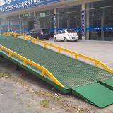 Hydraulic Adjustable Car Ramps 10ton Stationary Steel Yard Ramp