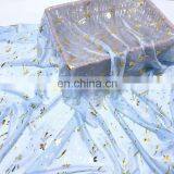 China Supplier Cheap High Quality 100% Polyester 30D Bronzing Chiffon Fabric for Saree thumbnail-3