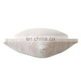 RAWHOUSE Knitted Cotton White Solid Color 50*50 Pillow Cover Use for Cushion Cover on Sofa thumbnail-4