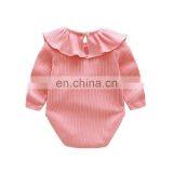 Infants & Toddler Clothes Rib Cotton Ruffle Princess Baby Girls Romper thumbnail-6