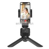 2020 hot selling portable 360 degrees rotating selfie smart tracking shooting wireless Bluetooth live streaming phone stand