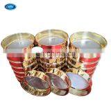 Металлическая перфорированная роторная сетчатая сита, научные медные сита для испытаний