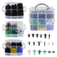 Auto Car Plastic Clips Push Type Rivet Retainer Fastener Bumper Mud Flap Pin Screws thumbnail-2