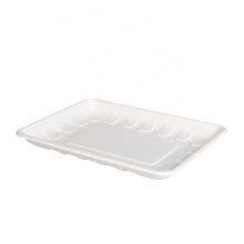 Eco Friendly Factory Direct Bagasse Rectangle Tray Disposable Tableware Multi-use Serving Platter Food Tray thumbnail-3