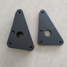 Custom made CNC cut carbon fiber laminate sheet plates  Make to order carbon fiber machined parts