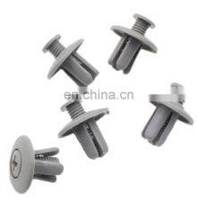 Car 8mm Hole Plastic Screw Rivets Gray Auto Vehicle Engine Cover Bumper Fender Door Trim Panel Screw Clips thumbnail-4