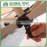40mm Texture Color Coated Steel HEX 3x3m(10ft X 10ft ) Pop up Trade Show Tent Frame thumbnail-5