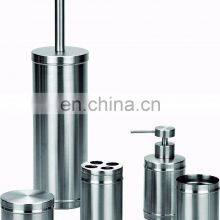 Stainless Steel 3pcs Bathroom Set Sanitary Ware Square Mat Finishing Bathroom Accessories Set thumbnail-5