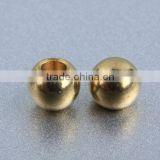 fashion Jewelry findings Smooth Brass Beads