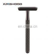 Hotel Custom Portable Women Rasoir Femme Shaving Metal Safety Razors For Gift thumbnail-1