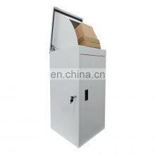 Custom Metal Parcel Letter Mailing Mail Post Packaging Large Drop Box Parcel Box