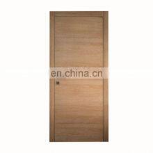 Modern High Single Oak Panel Popular Solid Core Flush Interior Oak Wood Frame Best Door Designs thumbnail-1