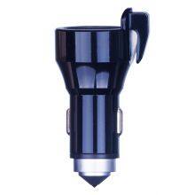 Mini Portable 17W High-quality Rescue Life-saving Dual Usb Quick Car Charger thumbnail-5