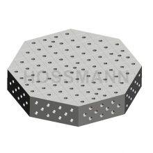 3D Octagonal Steel Welding Table thumbnail-1