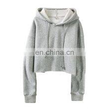 Newest Fashion Women's Sports Wear Hoodie Long Sleeves Casual Workout Gym Sweatshirt For Ladies thumbnail-5