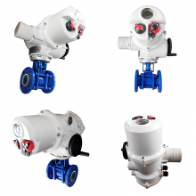 Electric Flange Ceramic Seal Ball Valve With Part Turn Actuator thumbnail-1