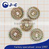 Nature Color Engrave Design Black Mother of Pearl Sea Shell Button thumbnail-2