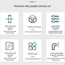 High-capacity Metal Archive Cabinet for Financial Departments, Solid Steel Storage Unit, Reinforced Shelves& Anti-theft Lock, China Supplier Custom thumbnail-5