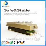 Factory Directly Offer Gold Bar Portable Power Bank 10000mah With Smart Shape thumbnail-4